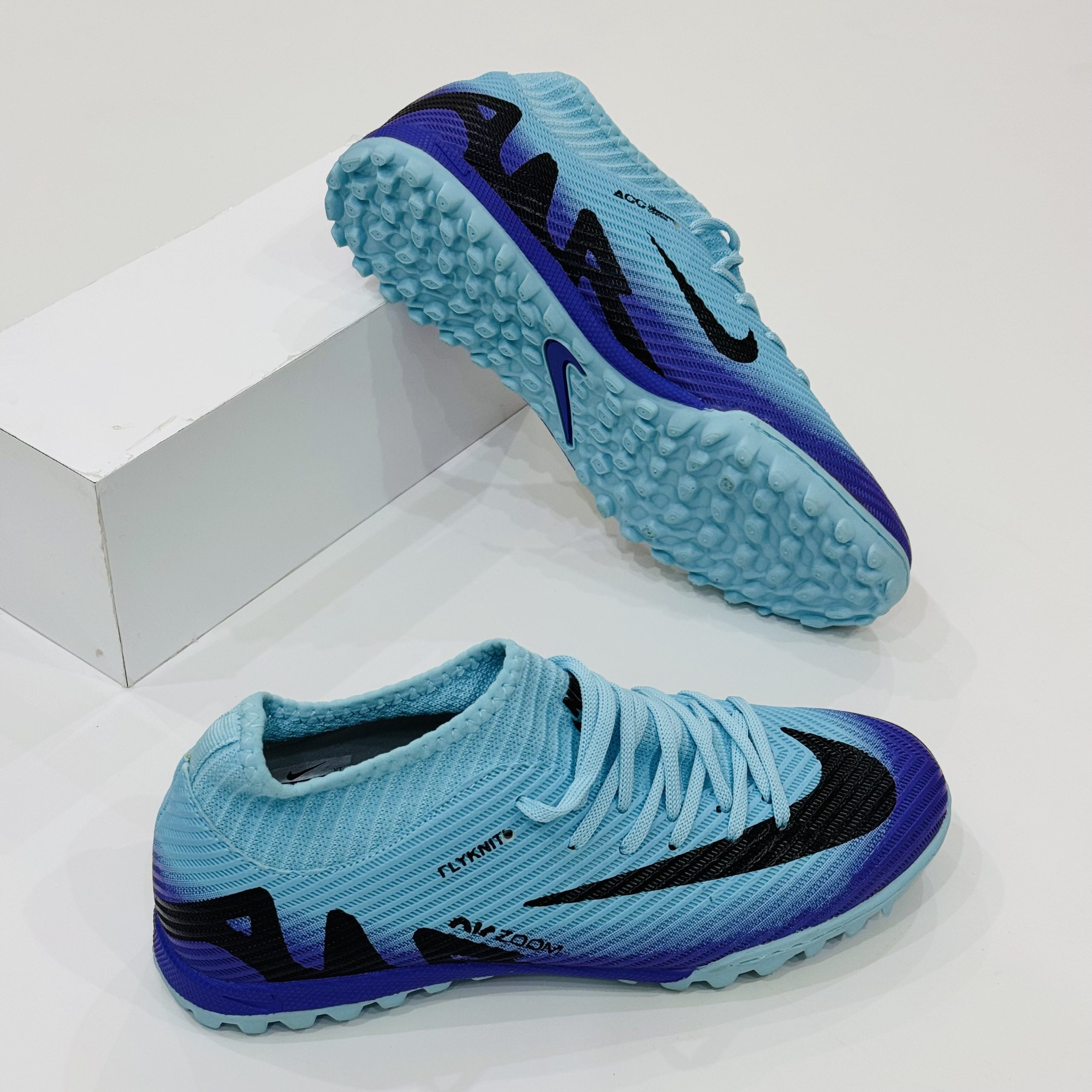 کفش استوک ریز نايك فيروزه ای بنفش (كيفيت ويتنام)